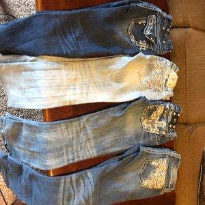 Miss me jeans 4 pair